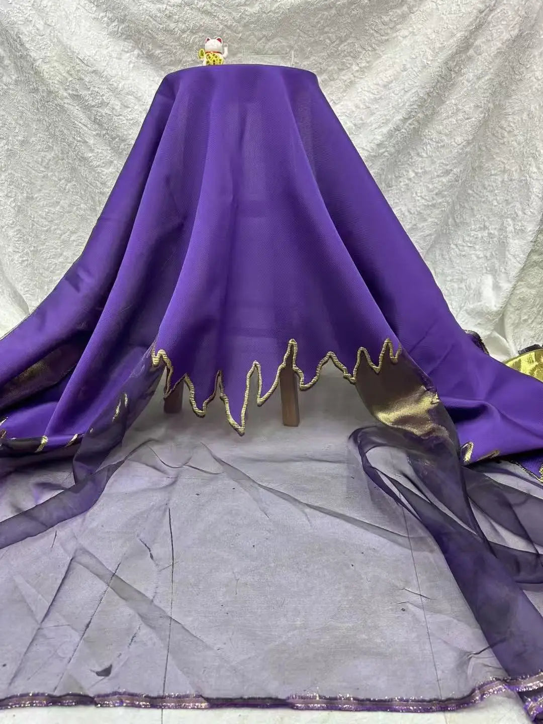 2025 Nigerian Brocade Lace Fabric – 5 Yards High-Quality Green Jacquard Tulle for Wedding & Party Dresses