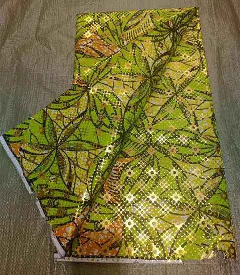 Premium 100% Cotton African Wax Print Fabric – 6 Yards Ankara Cloth for Dresses (Grand Sepur)